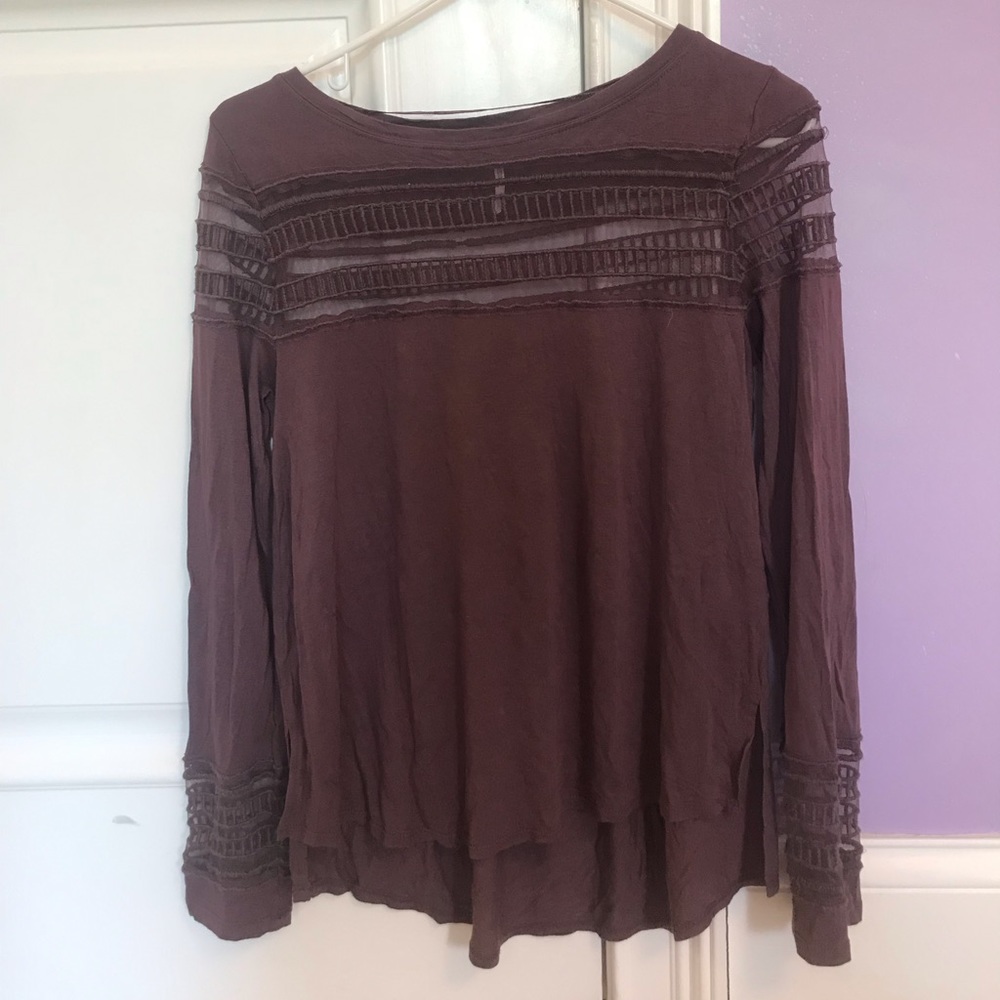 Long Sleeve Free People Shirt
